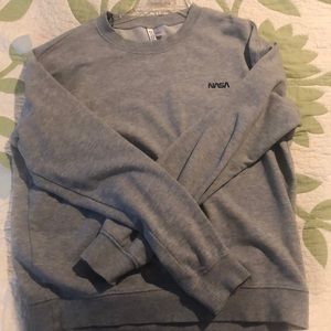 NASA grey sweater